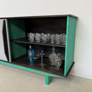 copy of Buffet Bahut enfilade Designer dans le gout Design des années 50 60 Mid century Modern